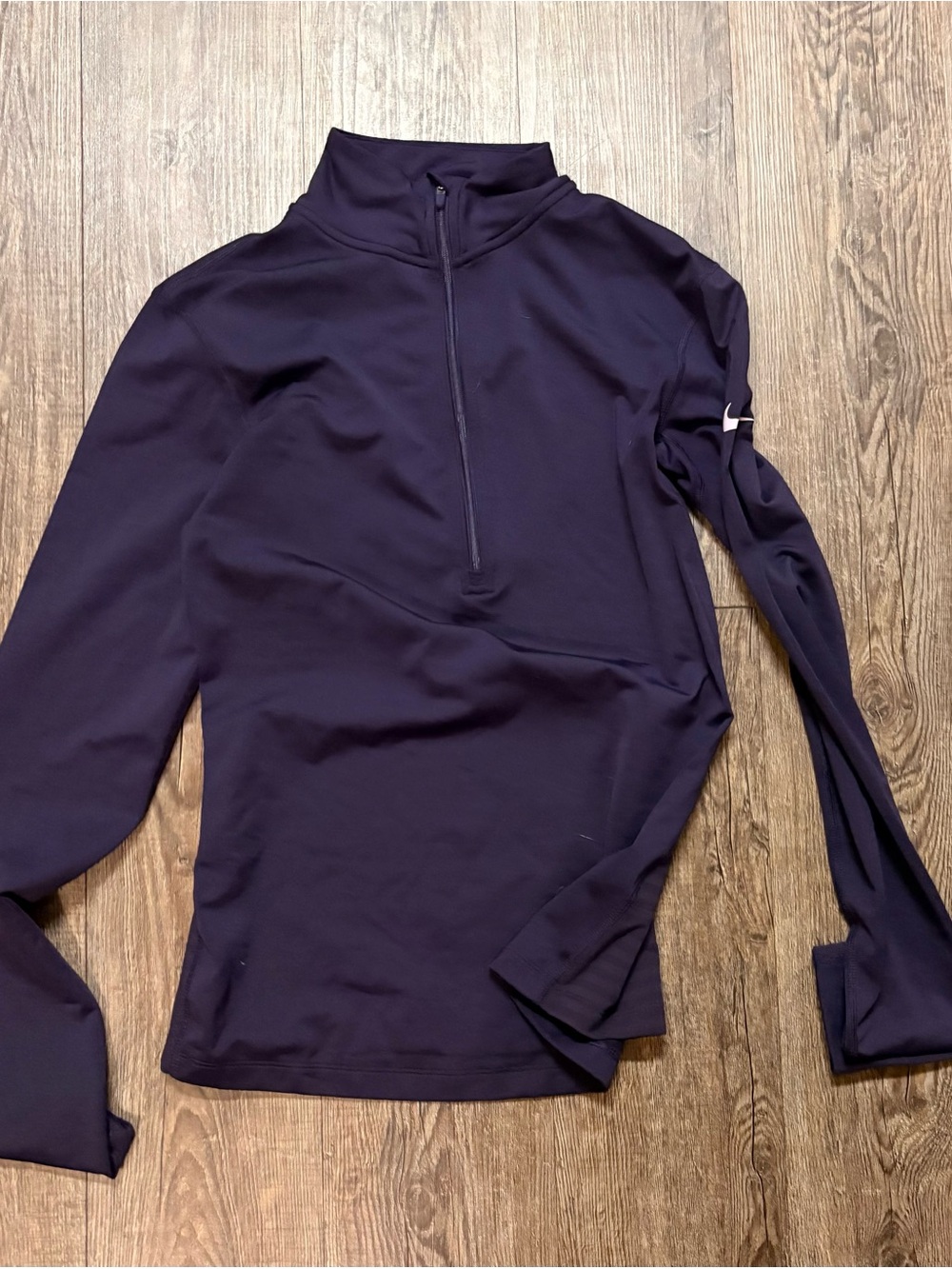 Nike Men’s Dark Navy Half‑Zip Athletic Pullover